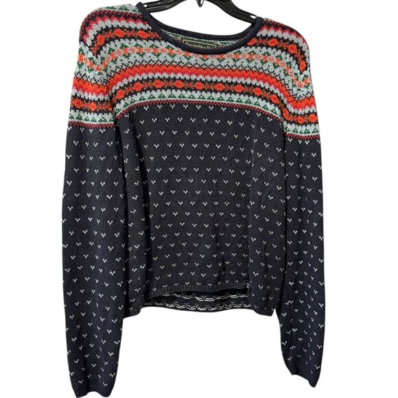 Abercrombie & Fitch Vintage Fair Isle Crewneck - Picture 1 of 4